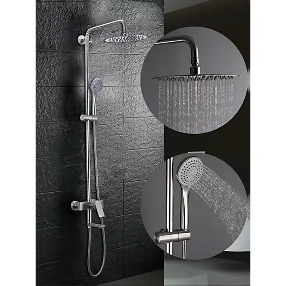 Душевая система с тропическим душем и смесителем Gappo G2499-20, изображение 2 Душевая система с тропическим душем и смесителем Gappo G2499-20, изображение 2