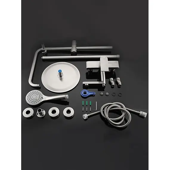 Душевая система с тропическим душем и смесителем Gappo G2499-20, изображение 7 Душевая система с тропическим душем и смесителем Gappo G2499-20, изображение 7