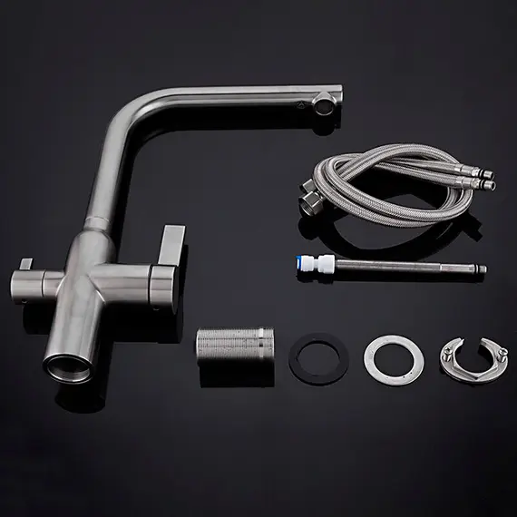 Высокий смеситель для кухни с фильтром для воды Gappo G4399-4, изображение 3