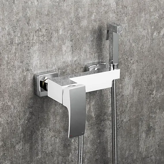 Гигиенический душ со смесителем для туалета (биде) Gappo G2007-8, изображение 7