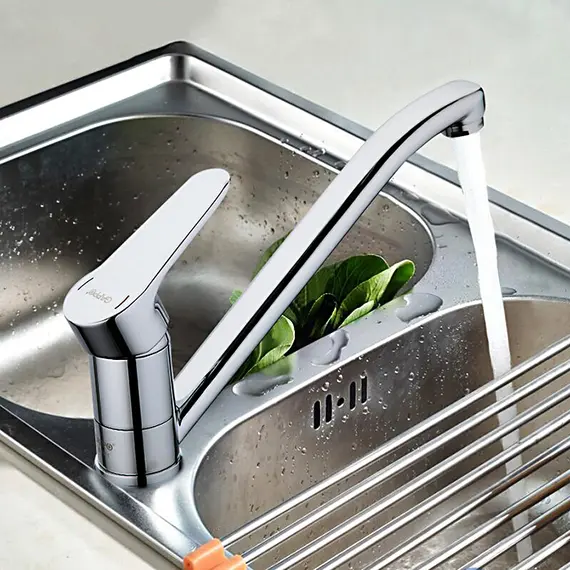 Однорычажный смеситель для кухонной мойки Gappo G4936, изображение 8