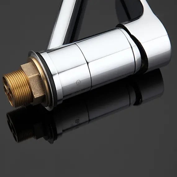 Однорычажный смеситель для кухонной мойки Gappo G4936, изображение 5