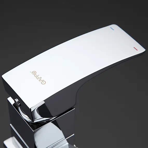 Однорычажный смеситель для кухонной мойки-раковины с поворотным изливом Gappo G4507, изображение 6