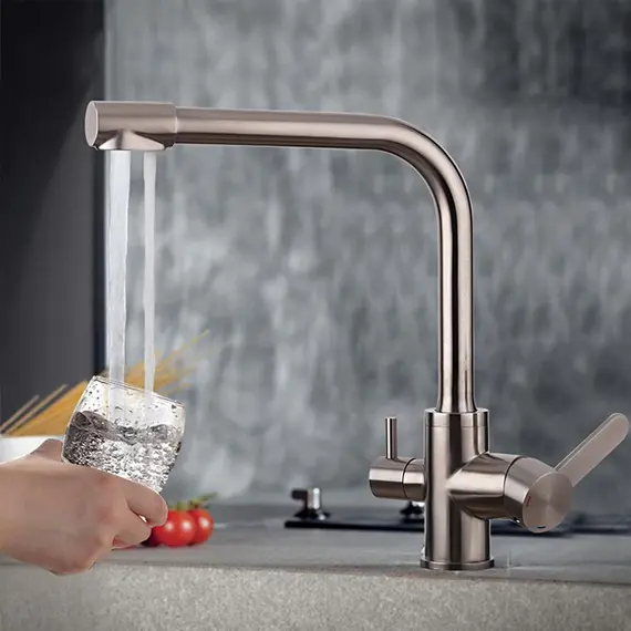 Высокий смеситель для кухни с фильтром для воды Gappo G4399-1, изображение 9