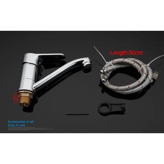 Однорычажный смеситель для кухонной мойки Gappo G4536, изображение 7