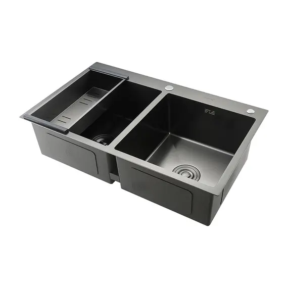 Мойка для кухни с коландером из нержавеющей стали Gappo GS8350-6, изображение 3