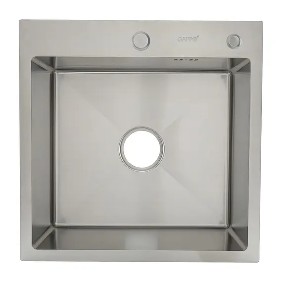 Мойка для кухни с коландером из нержавеющей стали Gappo GS5050, изображение 9