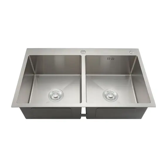 Мойка для кухни с коландером из нержавеющей стали Gappo GS8350, изображение 9