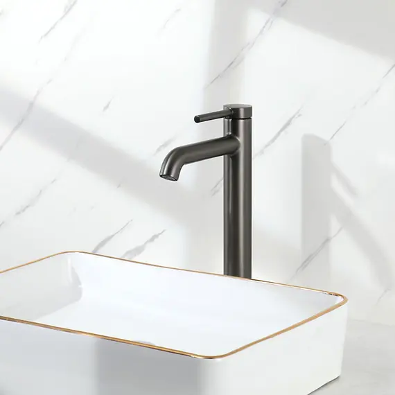 Высокий смеситель для накладной раковины в ванну Gappo G1006-29, изображение 6