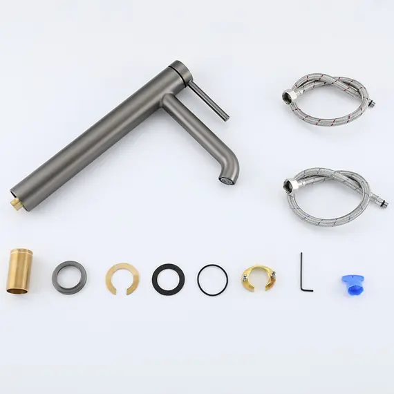 Высокий смеситель для накладной раковины в ванну Gappo G1006-29, изображение 7