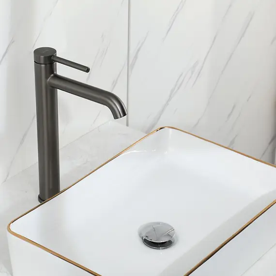 Высокий смеситель для накладной раковины в ванну Gappo G1006-29