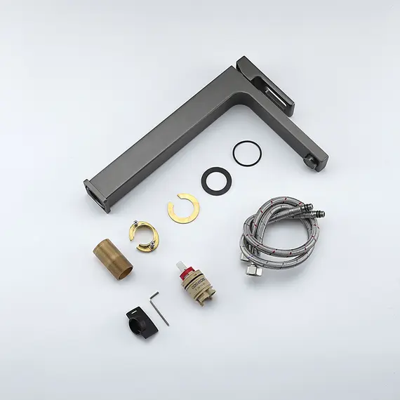 Высокий смеситель для накладной раковины в ванну Gappo G1017-92, изображение 5