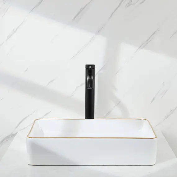 Высокий смеситель для накладной раковины в ванну Gappo G1006-26, изображение 2