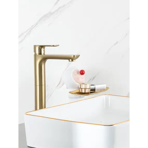 Высокий смеситель для накладной раковины в ванну Gappo G1048-32, изображение 21