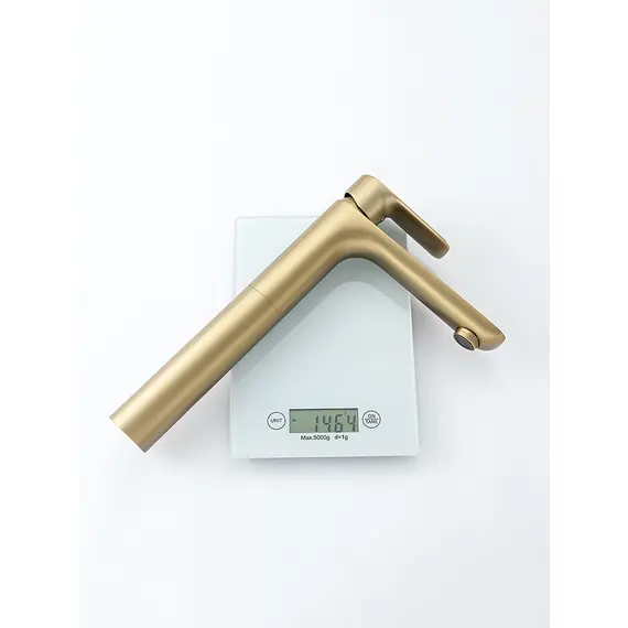 Высокий смеситель для накладной раковины в ванну Gappo G1048-32, изображение 3