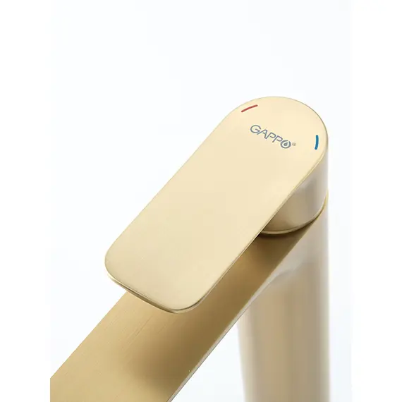 Высокий смеситель для накладной раковины в ванну Gappo G1048-32, изображение 12