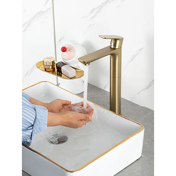 Высокий смеситель для накладной раковины в ванну Gappo G1048-32, изображение 2