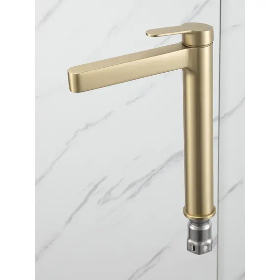 Высокий смеситель для накладной раковины в ванну Gappo G1099-83, изображение 9