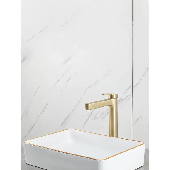 Высокий смеситель для накладной раковины в ванну Gappo G1099-83, изображение 3