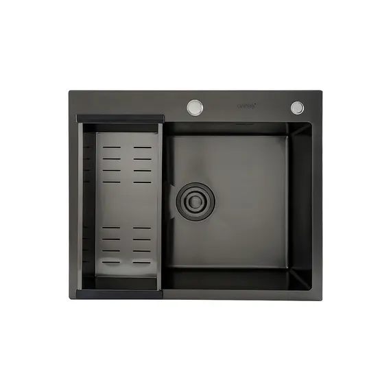 Мойка для кухни с коландером из нержавеющей стали Gappo GS6050-6, изображение 12