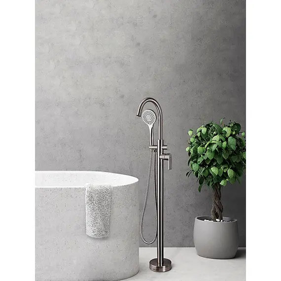 Напольный смеситель для ванны с душем Gappo G3099, изображение 7