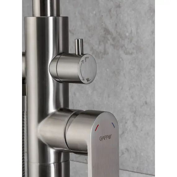 Напольный смеситель для ванны с душем Gappo G3099, изображение 17