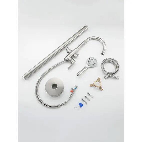 Напольный смеситель для ванны с душем Gappo G3099, изображение 15