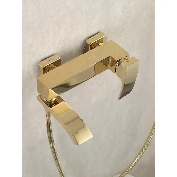 Смеситель для ванны с коротким изливом и душем Gappo G3207-3, изображение 3