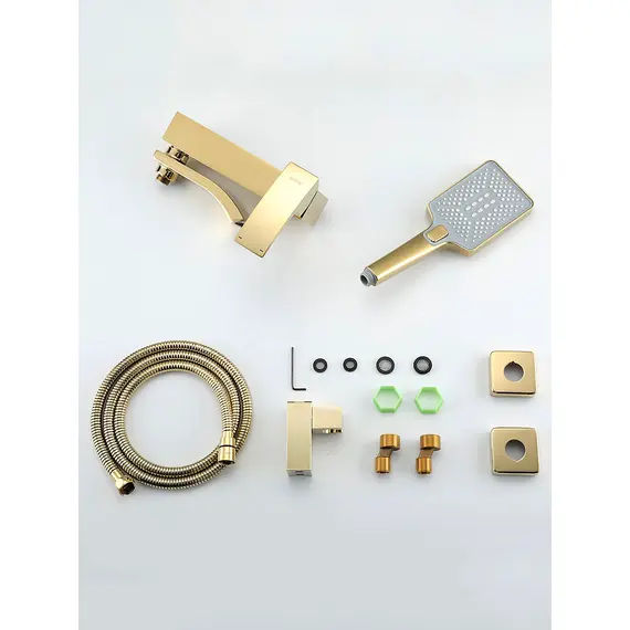 Смеситель для ванны с коротким изливом и душем Gappo G3207-3, изображение 5