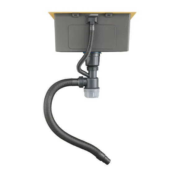 Мойка для кухни с коландером из нержавеющей стали Gappo GS7246-3, изображение 4