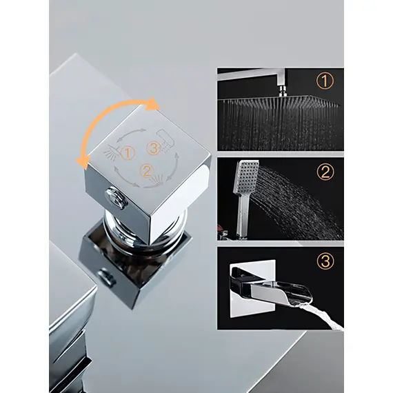 Душевой комплект Gappo G7107-20, изображение 2