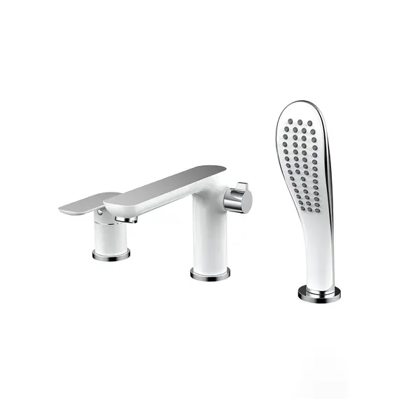 Встраиваемый смеситель на борт ванны с душем Gappo G1148, изображение 10