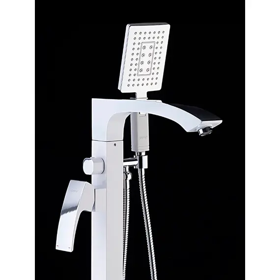 Напольный смеситель для ванны с душем Gappo G3007-8, изображение 3