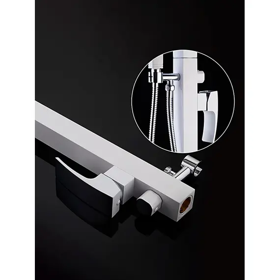 Напольный смеситель для ванны с душем Gappo G3007-8, изображение 4