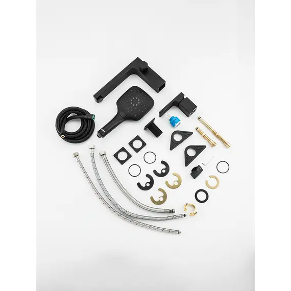 Встраиваемый смеситель на борт ванны с душем Gappo G1117-6, изображение 11