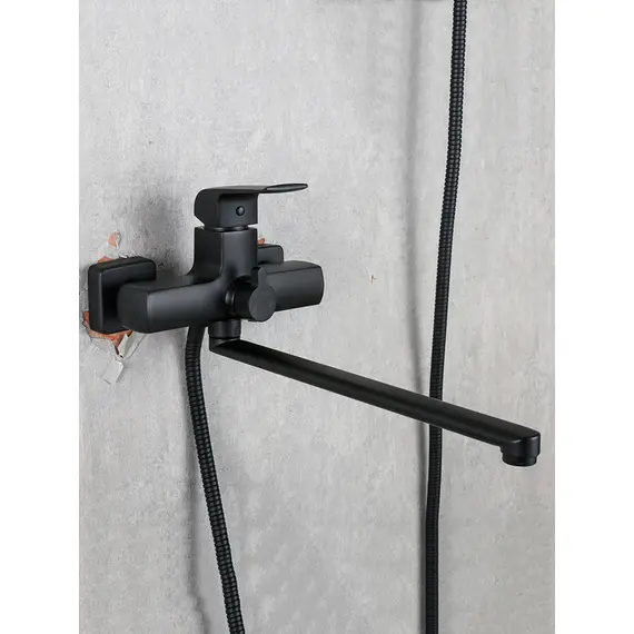 Смеситель для ванны с длинным изливом и душем Gappo G2250, изображение 7