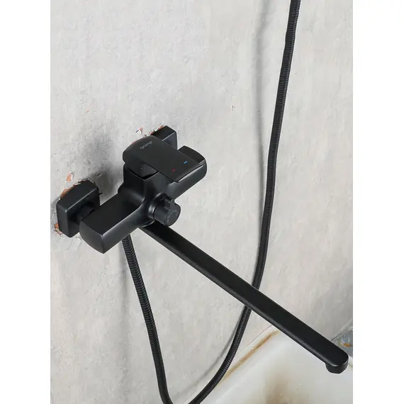 Смеситель для ванны с длинным изливом и душем Gappo G2250, изображение 4