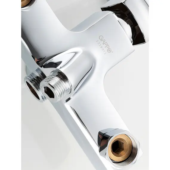 Смеситель для ванны с длинным изливом и душем Gappo G2250-8