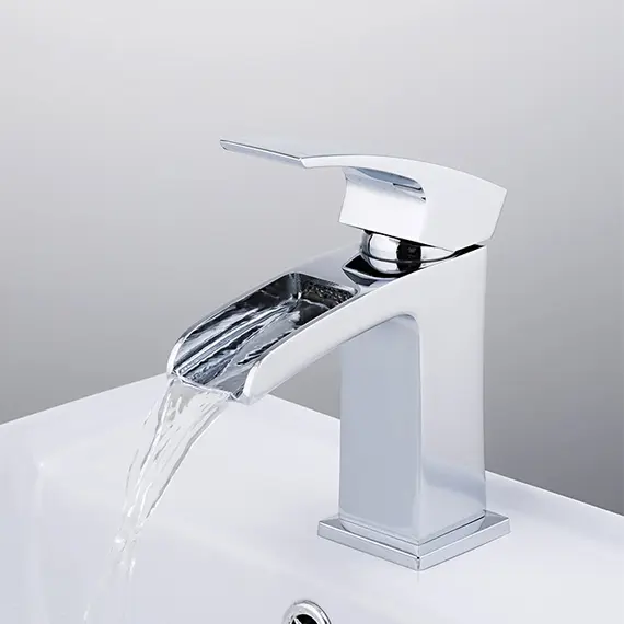 Смеситель для раковины умывальника в ванну / ванную Gappo G1007-20, изображение 3