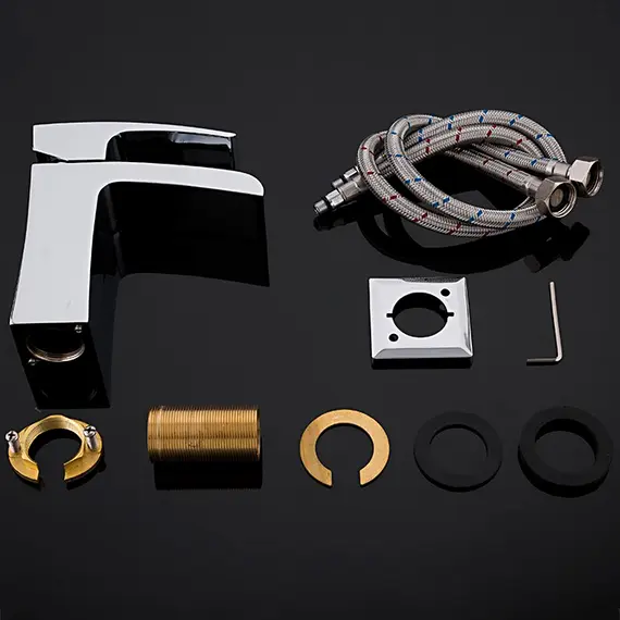 Смеситель для раковины умывальника в ванну / ванную Gappo G1007-20, изображение 7