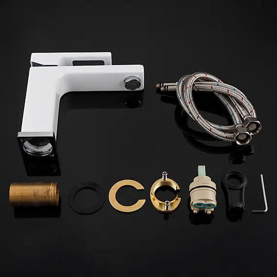 Смеситель для раковины умывальника в ванну / ванную Gappo G1017-8, изображение 8