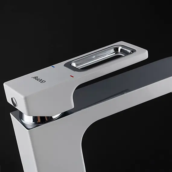 Смеситель для раковины умывальника в ванну / ванную Gappo G1017-8, изображение 4