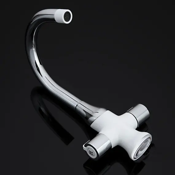 Смеситель для раковины в ванну двухвентильный Gappo G1049, изображение 8