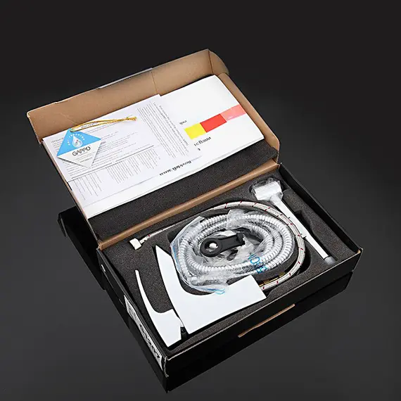 Смеситель для раковины в ванну с гигиеническим душем Gappo G1207, изображение 9