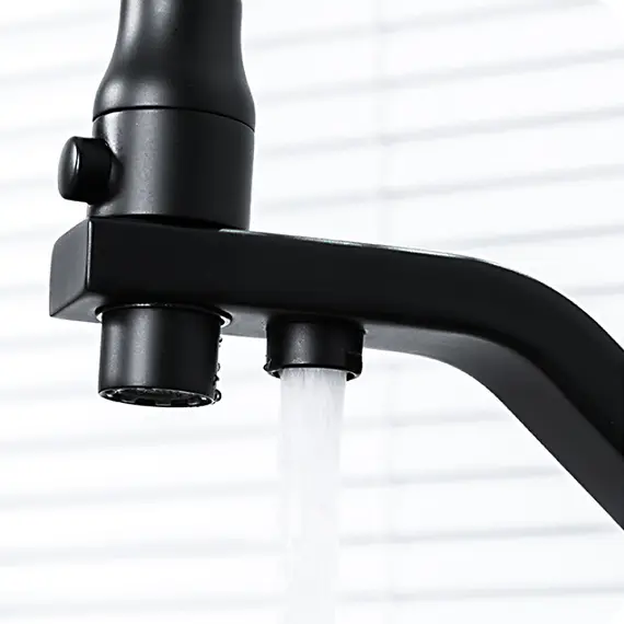 Смеситель для кухни гибкий излив с фильтром для воды Gappo G4317-6, изображение 9