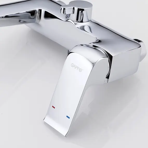 Смеситель для ванны с коротким изливом и душем Gappo G3250-8, изображение 3