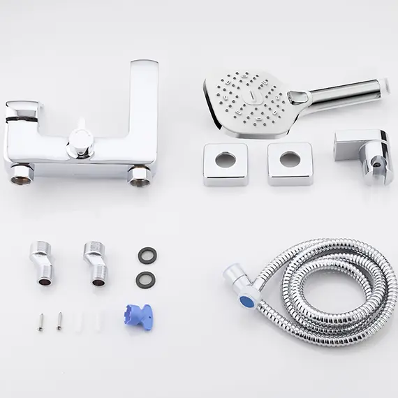 Смеситель для ванны с коротким изливом и душем Gappo G3250-8