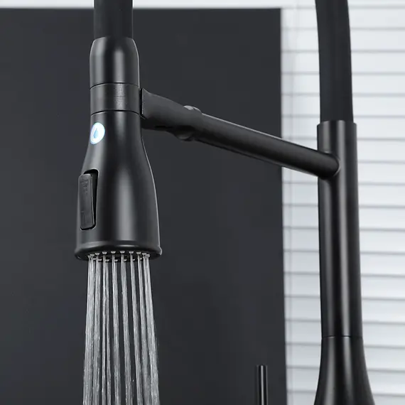 Смеситель для кухни с гибким изливом и фильтром Gappo G4399-76, изображение 14