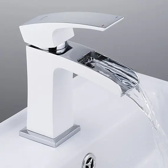 Смеситель для раковины умывальника в ванну / ванную Gappo G1007-30, изображение 12