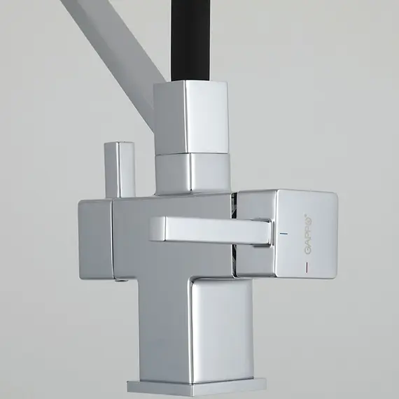 Смеситель для кухни гибкий излив с фильтром для воды Gappo G4395-30, изображение 15